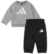 adidas Performance Sweatsæt - I BL FL Jog - MGrey/White