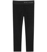 Little Marc Jacobs Leggings - Sort m. Similisten