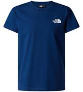 The North Face T-shirt - Box - Estate Blue m. LyseblÃ¥