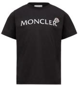 Moncler T-shirt - Sort m. Hvid