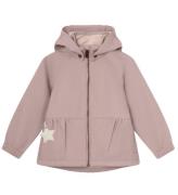 Mini A Ture Softshelljakke m. Fleece - MatBriddi - Cloudy Rose