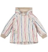 Mini A Ture Sommerjakke - MatWiami Fleece - Watercolor Stripes