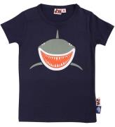 DYR-Cph T-shirt - Growl T - Navy m. Haj