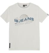 Indian Blue Jeans T-shirt - Hvid m. Print