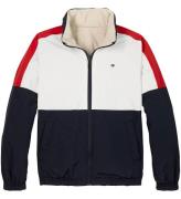 Tommy Hilfiger Jakke - Vendbar - Classic Beige/Rev Colourblock