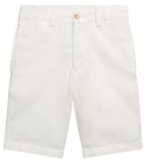 Polo Ralph Lauren Shorts - Hør- Preppy - Hvid