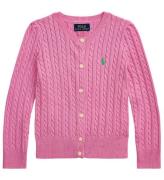 Polo Ralph Lauren Cardigan - Strik - Cable - Pink