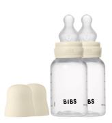 Bibs Sutteflaske - 2-pak - 150 ml - Naturgummi - Ivory