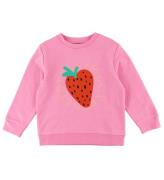 Stella McCartney Kids Sweatshirt - Pink m. JordbÃ¦r