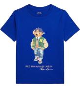 Polo Ralph Lauren T-Shirt - BlÃ¥ m. Bamse