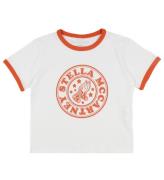 Stella McCartney Kids T-shirt - Hvid/RÃ¸d