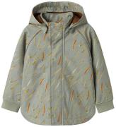 Name It Softshelljakke m. Fleece - NmmAlfa08 - Shadow/Field