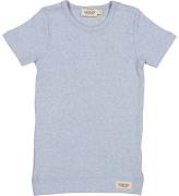 MarMar T-shirt - Rib - Modal - Plain - Fresh Air Melange