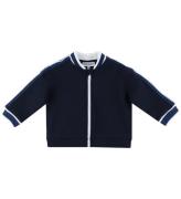 Emporio Armani Cardigan - Navy m. Hvid