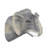 ferm Living Knage - HÃ¥ndskÃ¥ret TrÃ¦ - 9,5x9,5x5 cm - Elefant