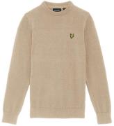 Lyle & Scott Bluse - Strik - Stone