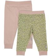 Mikk-Line Leggings - 2-Pak - Adobe Rose