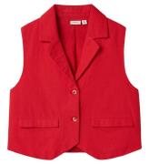 Name It Vest - NkfFalinnen - Kort - Chinese Red