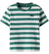 Name It T-shirt - NmmFridy - Deep Jungle m. Striber