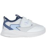 Calvin Klein Sko - Low Cut Velcro - Hvid/LyseblÃ¥