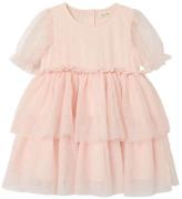 Lil' Atelier Kjole - NmfFrilla - Tyl - Peach Blush