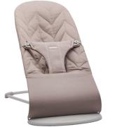 BabyBjörn Skråstol - Bliss - Petal Quiltet - Sandgrå