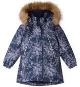 Reima Vinterjakke - Silda - Navy/Lilla