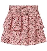 Name It Nederdel - NkfKanva - Bright White/Flower