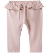Lil Atelier Bukser - Rib - NbfThoro - Misty Rose