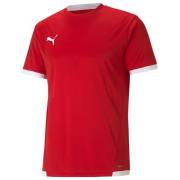 PUMA Trænings T-Shirt teamLIGA - Rød/Hvid