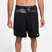 Nike Træningsshorts Dri-FIT Knit Camo - Sort/Hvid