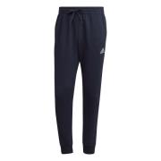 adidas Sweatpants Essentials Fleece Tapered - Navy/Hvid
