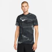 Nike Trænings T-Shirt Dri-FIT Camo - Sort