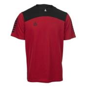 Select T-Shirt Oxford - Rød/Sort