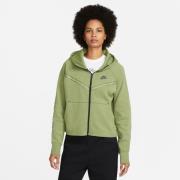 Nike Hættetrøje Tech Fleece NSW Windrunner - Grøn/Sort Kvinde