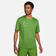 Nike Løbe T-Shirt Dri-FIT UV Run Division Miler - Grøn/Blå