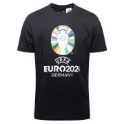 adidas T-Shirt EURO 2024 Emblem - Sort