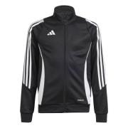 adidas Træningstrøje Tiro 24 Full Zip - Sort/Hvid Børn