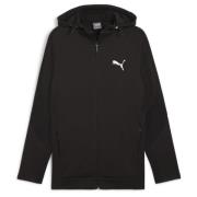 EVOSTRIPE Full-Zip Hoodie DK PUMA Black