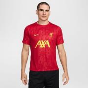 Liverpool Trænings T-Shirt Dri-FIT Academy Pro Pre Match - Rød/Gul