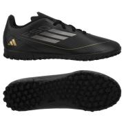 adidas F50 Club TF Dark Spark - Sort/Sølv/Guld Børn