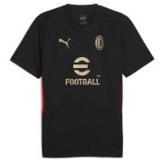 Milan Trænings T-Shirt - Sort/Rød