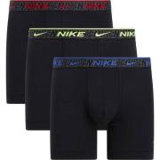 Nike Boxershorts 3-Pak - Sort/Blå/Neon/Rød