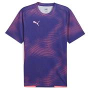 PUMA Trænings T-Shirt IndividualFINAL - Navy/Lilla