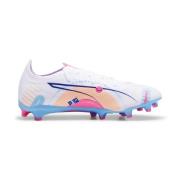 PUMA Ultra 5 Match FG/AG Volume Up - Hvid/Blå/Pink/Orange