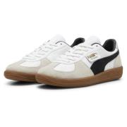 PUMA Sneaker Palermo Skind - Hvid/Grå/Sort