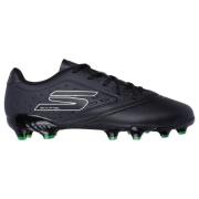 Skechers Razor FG Evergreen - Sort/Sølv Børn